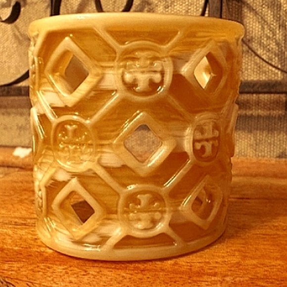 Tory Burch Tan Cuff Bracelet - Picture 2 of 3